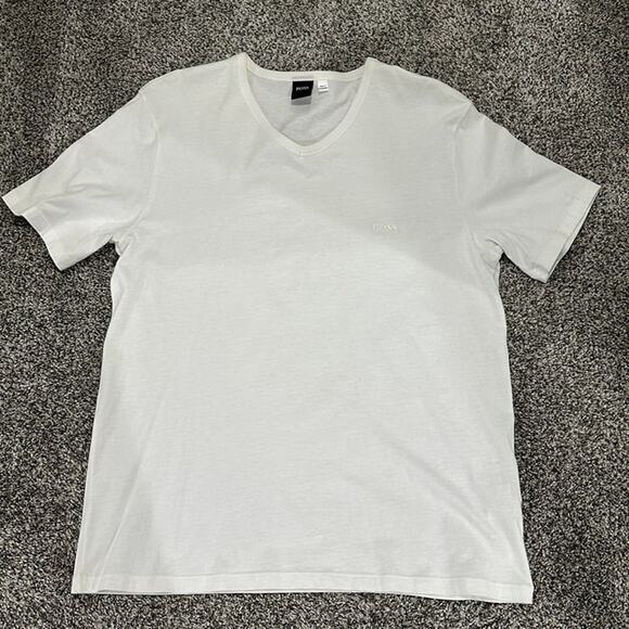 BOSS HUGO BOSS Other - Men's BOSS White Short Sleeve T-Shirt - Size XXL